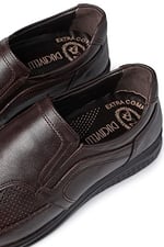 Ducavelli Lofor Hakiki Deri Comfort Ortopedik Erkek Günlük Ayakkabı, Baba Ayakkabısı, Ortopedik Ayakkabı, Loafer Ayakkabı