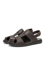 Ducavelli Messina Hakiki Deri Erkek Sandaleti, Hakiki Deri Sandalet, Ortopedik Taban Sandalet, Hafif Deri Sandalet