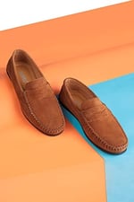 Ducavelli Naran Hakiki Deri Erkek Günlük Ayakkabı, Loafer Ayakkabı, Hafif Ayakkabı, Süet Ayakkabı