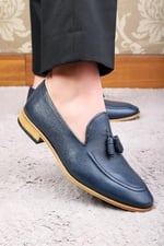 Ducavelli Tusa Hakiki Deri Erkek Klasik Ayakkabı, Loafer Klasik Ayakkabı