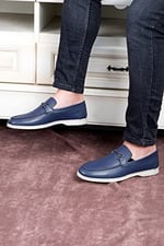 Ducavelli Voyant Hakiki Deri Erkek Günlük Ayakkabı Loafer Ayakkabı