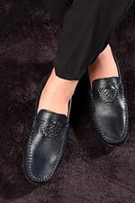 Ducavelli Zwang Hakiki Deri Erkek Günlük Ayakkabı, Loafer Ayakkabı, Hafif Ayakkabı, Hakiki Deri Loafer