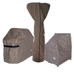 Duck Covers Elit Suya Dayanıklı 50 İnç Kare Ateş Çukuru Kapağı