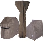 Duck Covers Elit Suya Dayanıklı 50 İnç Kare Ateş Çukuru Kapağı