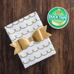 Duck Marka 280748_C Duck Renkli Koli Bandı, 6 Rulo, Metalik Altın