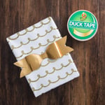 Duck Marka 280748_C Duck Renkli Koli Bandı, 6 Rulo, Metalik Altın