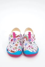 Dudino Kız Bebek Queen Pembe-Mavi Sandalet, 29, 5003134887, Pembe - Mavi, Kız bebek