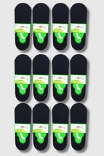 Dündar Erkek Bambu Silikonlu Babet Çorap 4-6-12'li Paket