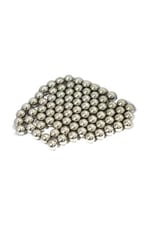 Dünya Magnet 100 Adet - Çelik Bilya 8Mm, Çok Amaçlı, Tane Demir Misket Rulman Bilye