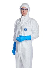 DuPont Tyvek 500 X-PERT Kimyasal Koruyucu Tulum, Beyaz