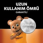Duracell 2016 Lityum Düğme Piller (2’Li Paket) 3V, Bebek Güvenlik Teknolojisi, Anahtarlık, Ev Tipi Kumandalar, Akıllı Bilekliklerde Kullanım, Bebek Güvenlikli Paketleme