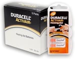 Duracell 60x Activair Tip 13 Turuncu işitme cihazı pili