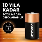 Duracell Alkalin D Piller, 2’li paket