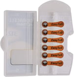 Duracell Easytab DA 312 - Pil tipi 312 olan tüm işitme cihazları için, 10 x 6 adet