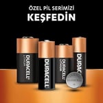 Duracell Mn27 Alkalin Özel Pil (Tekli) 12V (A27 L828), Uzun Kullanım Ömrü Garantili, Uzaktan Kumandalarda, Kablosuz Kapı Zillerinde, Güvenlik Sistemlerinde Kullanım Için