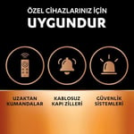 Duracell Mn27 Alkalin Özel Pil (Tekli) 12V (A27 L828), Uzun Kullanım Ömrü Garantili, Uzaktan Kumandalarda, Kablosuz Kapı Zillerinde, Güvenlik Sistemlerinde Kullanım Için