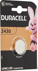 Duracell Özel 2430 Lityum Düğme Pil 3V (CR2430), 1'li Paket, Anahtarlıklar, tartılar, giyilebilen eşyalar ve tıbbi cihazlarda kullanım için uygundur.