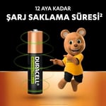 Duracell Şarj Edilebilir AAA Ince Kalem Pil (2'Li Paket) 750 Mah Nimh, 1000 Sarj Döngüsü, Önceden Sarj Edilmiştir - Seçenekler: 750mAh, 750mAh 2li paket