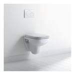 Duravit Klozet kapağı D-Code, Üre termoset Klozet kapağı, Paslanmaz Çelik Menteşeli Klozet Kapağı, Beyaz