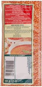 Duru Bakliyat Kırmızı Futbol Mercimek 1000 Gr