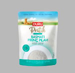 Duru Pratik Basmati Pirinç Pilavı 250g – Hazır Yemek – Zeytinyağlı ve Tereyağlı – Katkısız ve Koruyucusuz