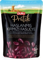 Duru Pratik Haşlanmış Kırmızı Fasulye 400 Gr - Seçenekler: 400 gr, 400 gr (2 paketi), 250gr, 250 gr (2 paketi)...