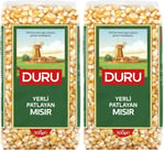 Duru Yerli Patlayan Mısır 500g –%99 Patlama Oranı, Yüksek Lif İçeriği, GDO İçermez 2li paket