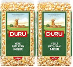 Duru Yerli Patlayan Mısır 500g –%99 Patlama Oranı, Yüksek Lif İçeriği, GDO İçermez 2li paket