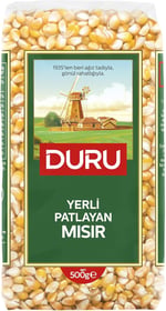 Duru Yerli Patlayan Mısır 500g –%99 Patlama Oranı, Yüksek Lif İçeriği, GDO İçermez