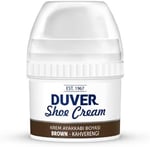 Duver Ayakkabı ve Bot İçin Kendinden Parlaklık Sağlayan Krem Ayakkabı Boyası (Kahverengi)