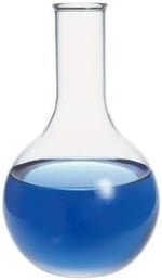 Düz Dipli Cam Balon Şilifli - 1000 ml
