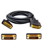 DVI-d 24+1 görüntü aktarma kablosu dvı erkek erkek kablo 3m