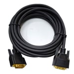 DVI-d görüntü kablosu dvı 24+1 görüntü aktarma kablosu 5m LeonPro