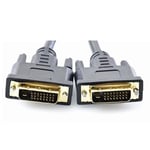 Dvi To Dvi Monitör Ekran Kablosu Ara Bağlantı Dvı-D 24+1 1.5m