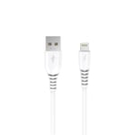 DVIP 27W UsbA to Lightning Data ve Hızlı Şarj Kablosu Beyaz Y100A27W