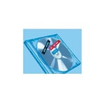 Dymo 3D Plastik Kabartma Şerit (9 mm x 3 mt), 3'lü Paket, Siyah/Kırmızı/Mavi - S0847750
