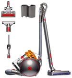Dyson Cinetic Big Ball Multifloor 2 Torbasız elektrikli süpürge (pnömatik zemin başlığı ve mini-Treppenduese, sabit emiş gücü dahil tüm zeminler Cinetic teknolojisi sayesinde)