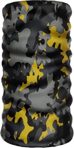 e taktik ® DeBuff Collar Camouflage Black-Yellow Boyunluk Bandana