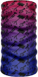 e taktik ® DeBuff Collar Music Notes Buff Boyunluk Bandana Balaklava