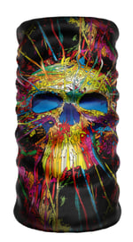 e taktik ® DeBuff Collar Skull Rainbow Boyunluk Bandana
