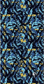 e taktik Extreme Dijital Desing Seamless +UV Mavi Renkli Desenli Boyunluk Bandana Buff Saç Bandı Maske Balaklava Toka