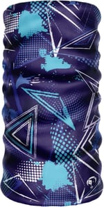 e taktik Extreme Dijital Desing Seamless +UV Mavi Renkli Desenli Boyunluk Bandana Buff Saç Bandı Maske Balaklava Toka