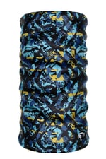 e taktik Extreme Dijital Desing Seamless +UV Mavi Renkli Desenli Boyunluk Bandana Buff Saç Bandı Maske Balaklava Toka