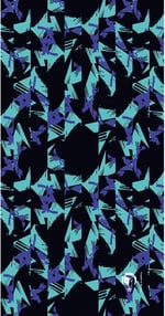 e taktik Extreme Dijital Desing Seamless +UV Mavi Renkli Desenli Boyunluk Bandana Buff Saç Bandı Maske Balaklava Toka