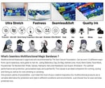 e taktik Extreme Siyah Kurt Kamuflaj Desenli Boyunluk Buff Bandana Saç Bandı Balaclava Yüz Maskesi