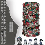 e taktik Multifunctional Alcoholic Skulls Seamless Knitting UV+ Neckerwear Face Mask Headband Bandana Do Rag Hairband