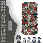 e taktik Multifunctional Alcoholic Skulls Seamless Knitting UV+ Neckerwear Face Mask Headband Bandana Do Rag Hairband