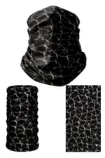 e taktik Multifunctional Black Cracks Seamless Knitting UV+ Neckerwear Face Mask Headband Bandana Do Rag Hairband