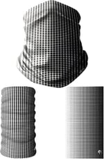 e taktik Multifunctional Black Dots Seamless Knitting UV+ Neckerwear Face Mask Headband Bandana Do Rag Hairband