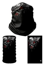 e taktik Multifunctional Bloody Skull Seamless Knitting UV+ Neckerwear Face Mask Headband Bandana Do Rag Hairband